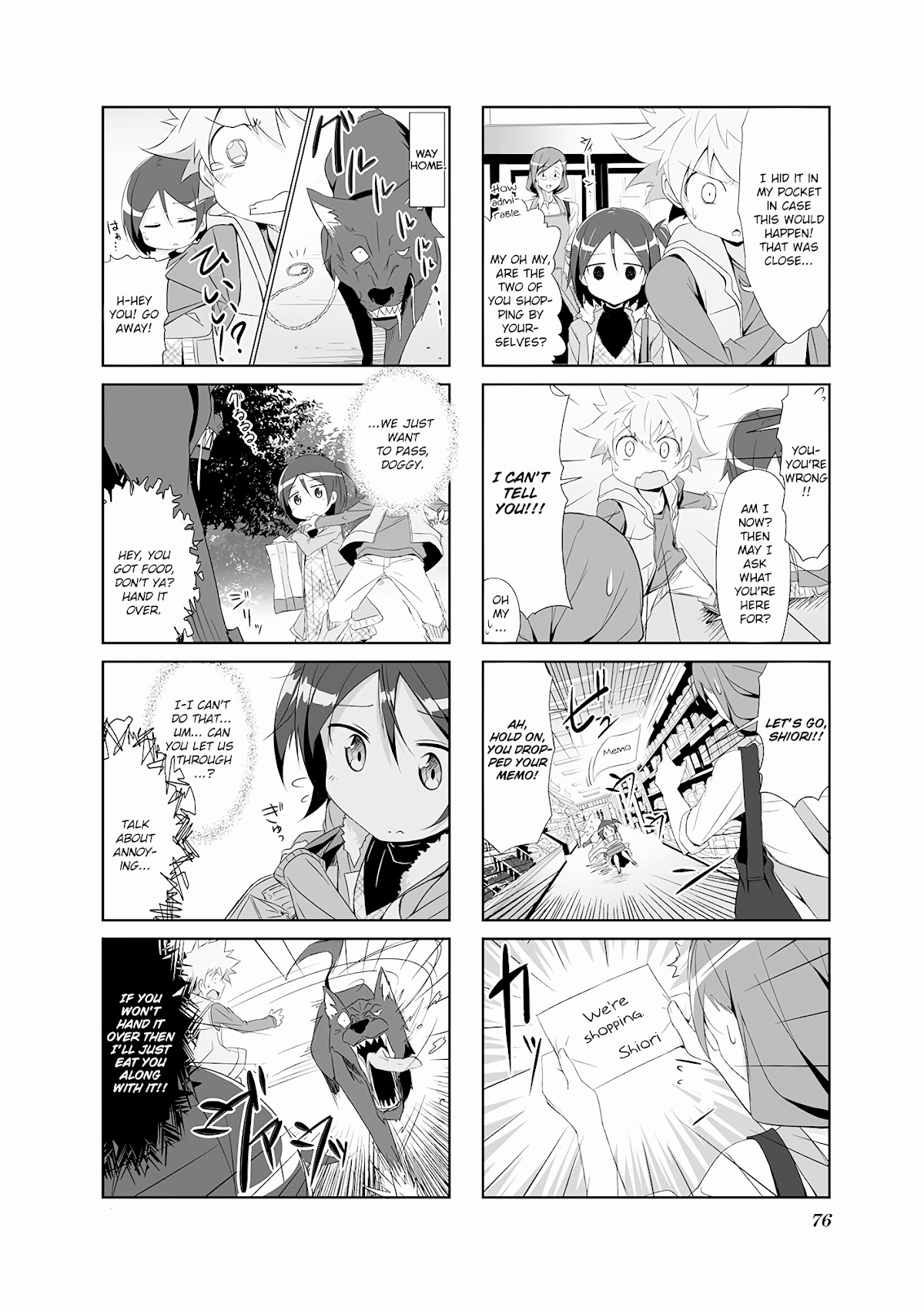 Joukamachi no Dandelion Chapter 7.2 page 8 - Chapter 7v2 : October Teru & Shiori's Chapter