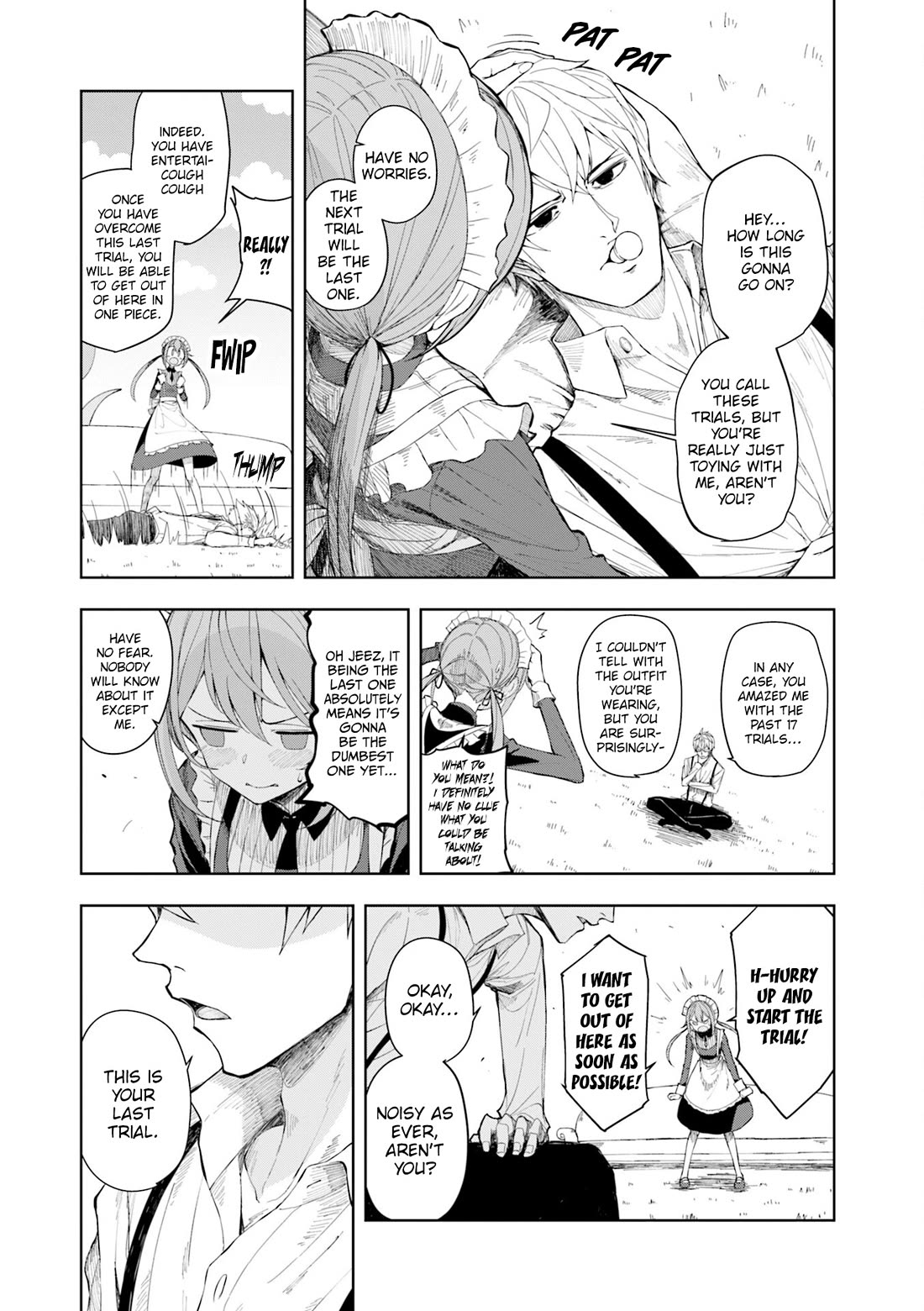 Joukamachi no Dandelion Chapter 72 page 8 - Chapter 72: Last Trial