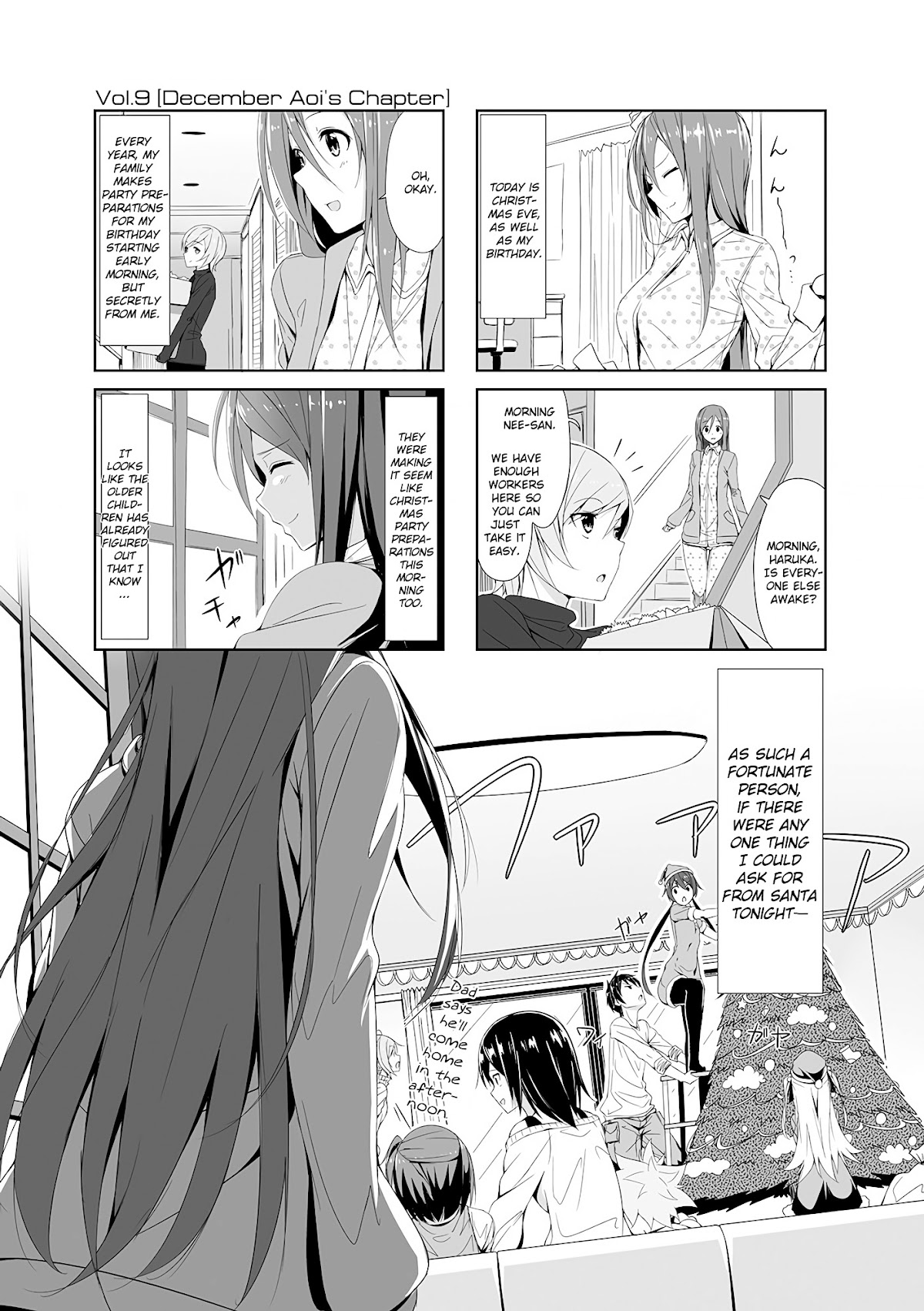 Joukamachi no Dandelion Chapter 9 page 1 - Chapter 9 : December Aoi's Chapter
