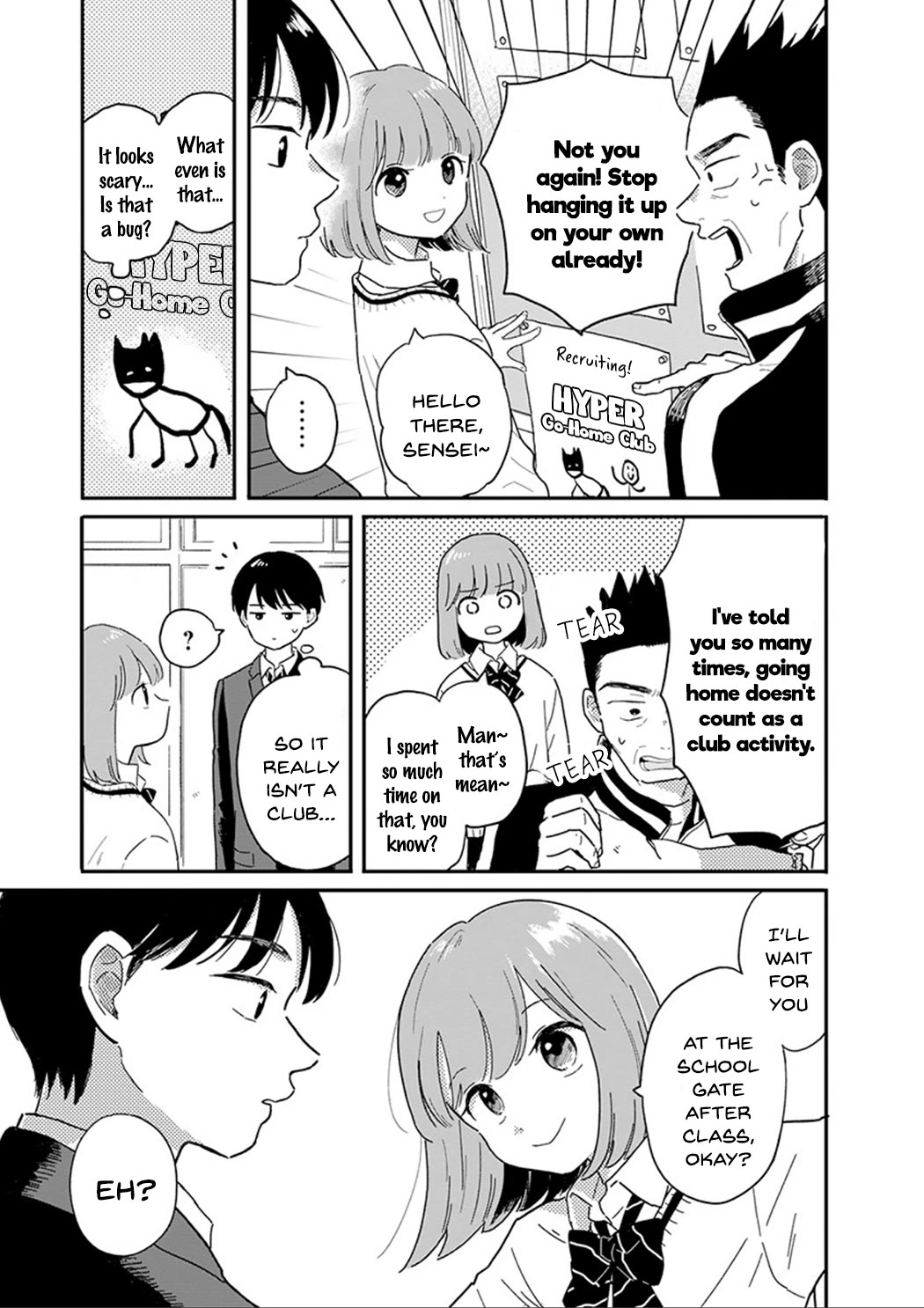 Journey Home After School Chapter 1 page 10 - Chapter 1: Let's Go Home Together