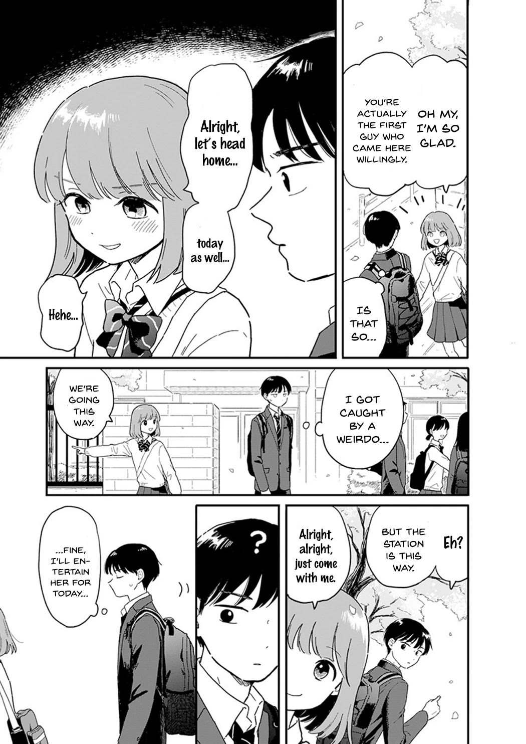 Journey Home After School Chapter 1 page 14 - Chapter 1: Let's Go Home Together