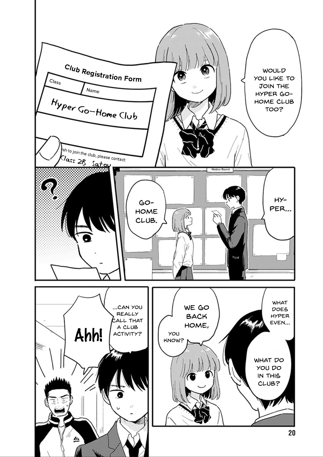 Journey Home After School Chapter 1 page 9 - Chapter 1: Let's Go Home Together