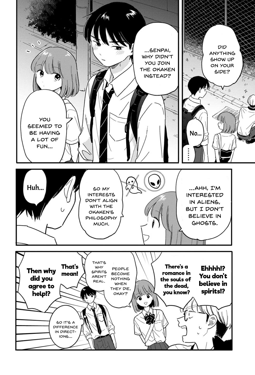Journey Home After School Chapter 10 page 14 - Chapter 10: Let's Study the Occult