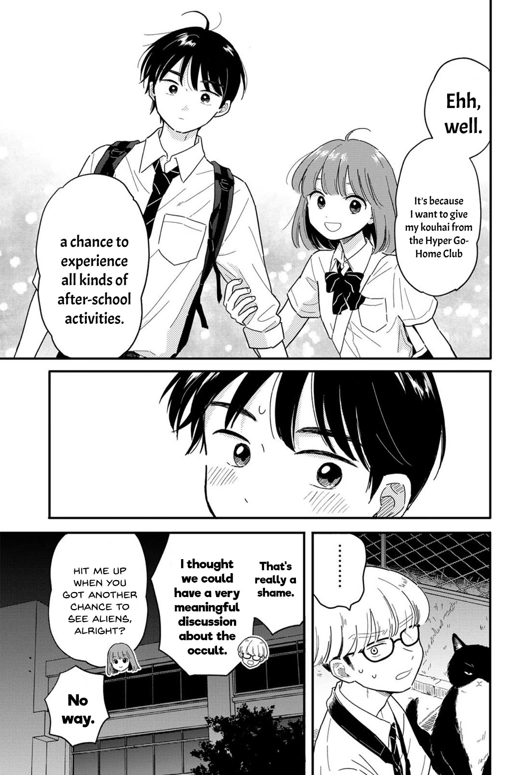 Journey Home After School Chapter 10 page 15 - Chapter 10: Let's Study the Occult