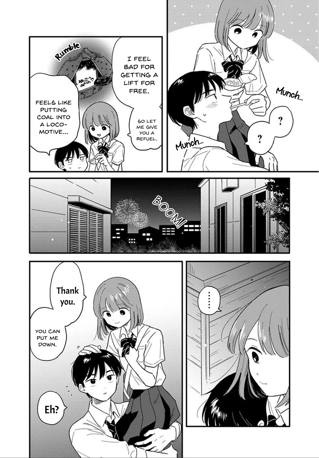 Journey Home After School Chapter 11 page 12 - Chapter 11: Let's Watch the Fireworks