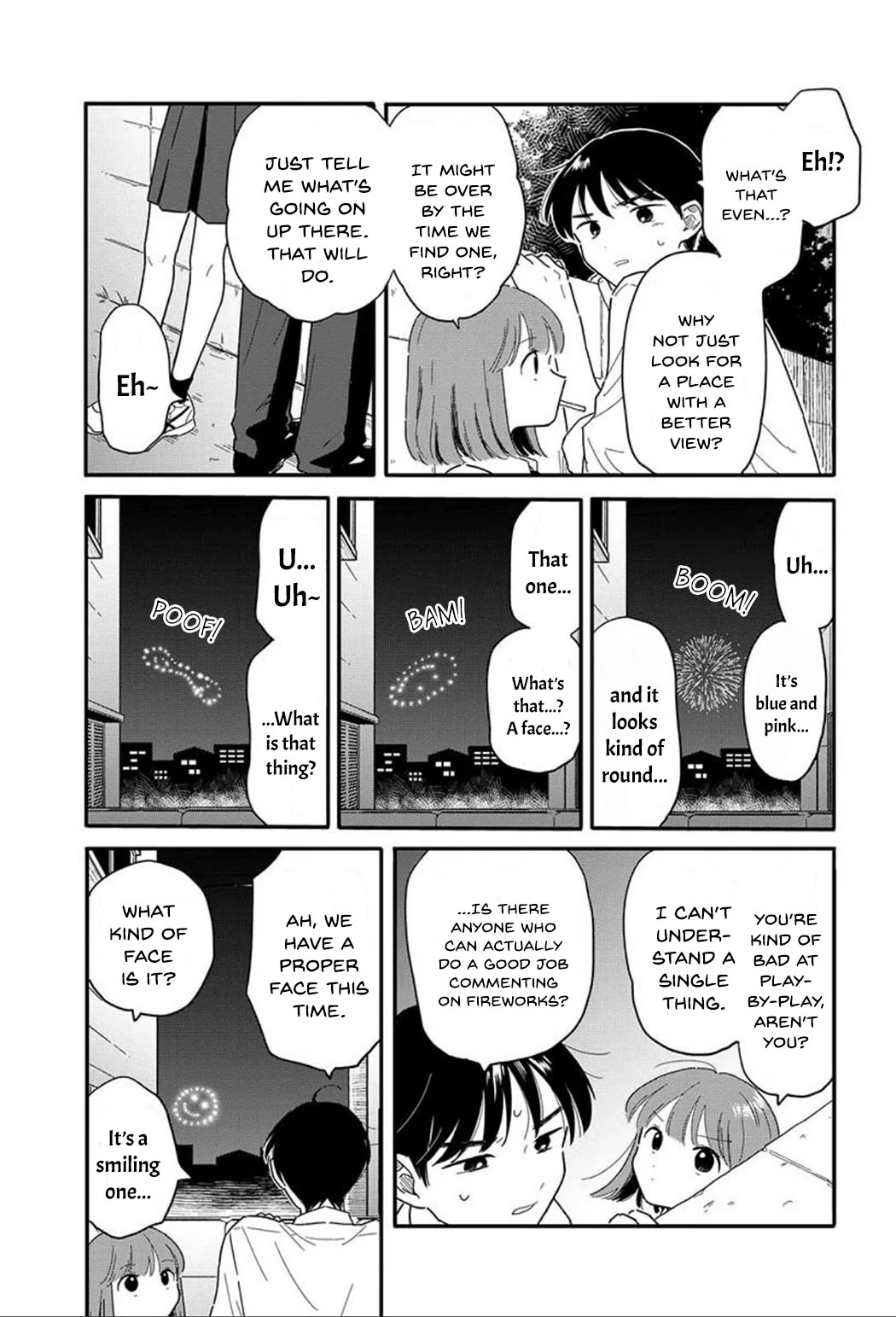 Journey Home After School Chapter 11 page 14 - Chapter 11: Let's Watch the Fireworks