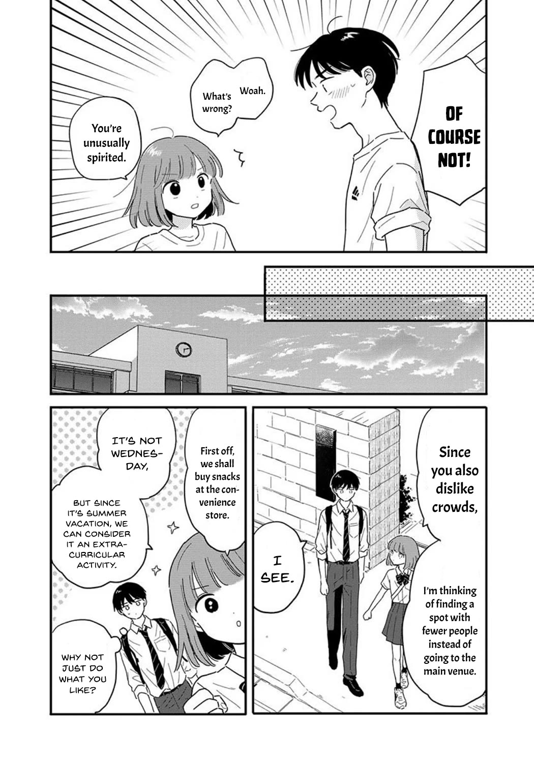 Journey Home After School Chapter 11 page 4 - Chapter 11: Let's Watch the Fireworks