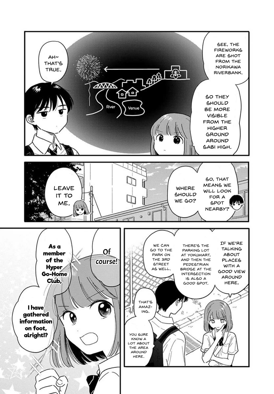 Journey Home After School Chapter 11 page 5 - Chapter 11: Let's Watch the Fireworks