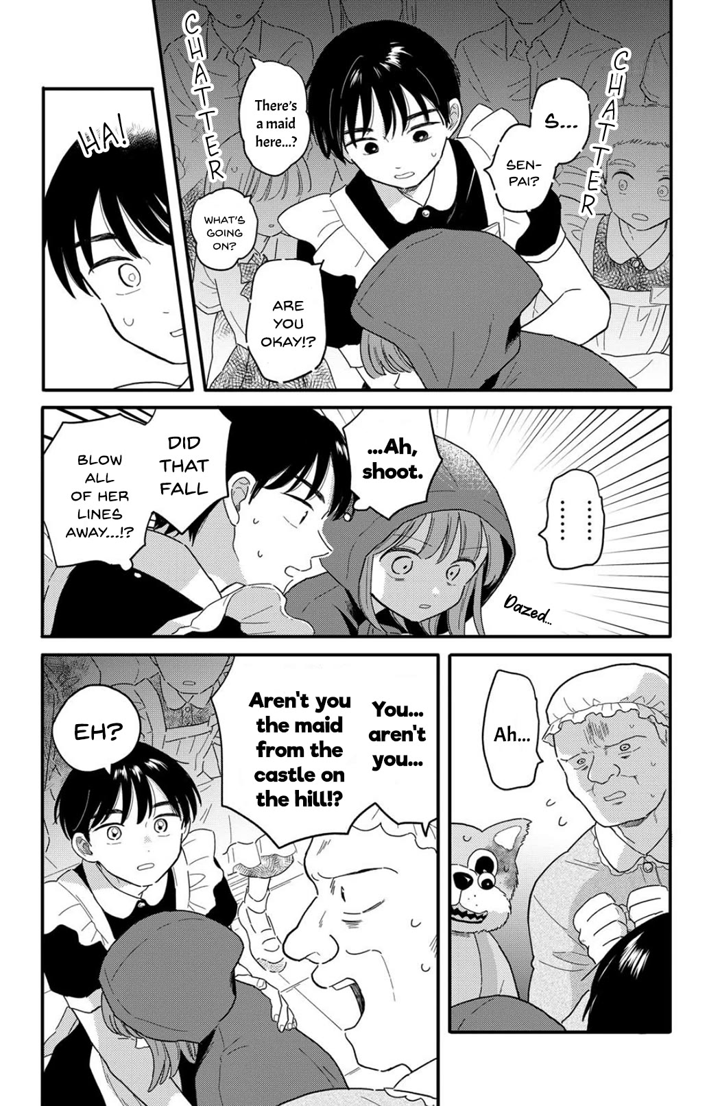 Journey Home After School Chapter 13 page 12 - Chapter 13: Let's Enjoy the Cultural Festival