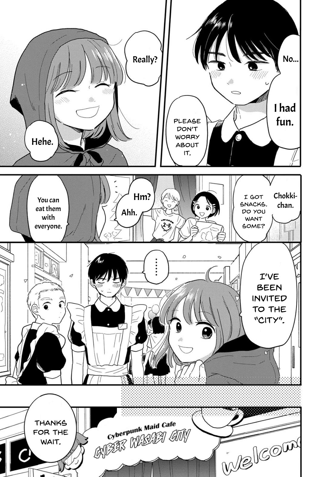 Journey Home After School Chapter 13 page 17 - Chapter 13: Let's Enjoy the Cultural Festival
