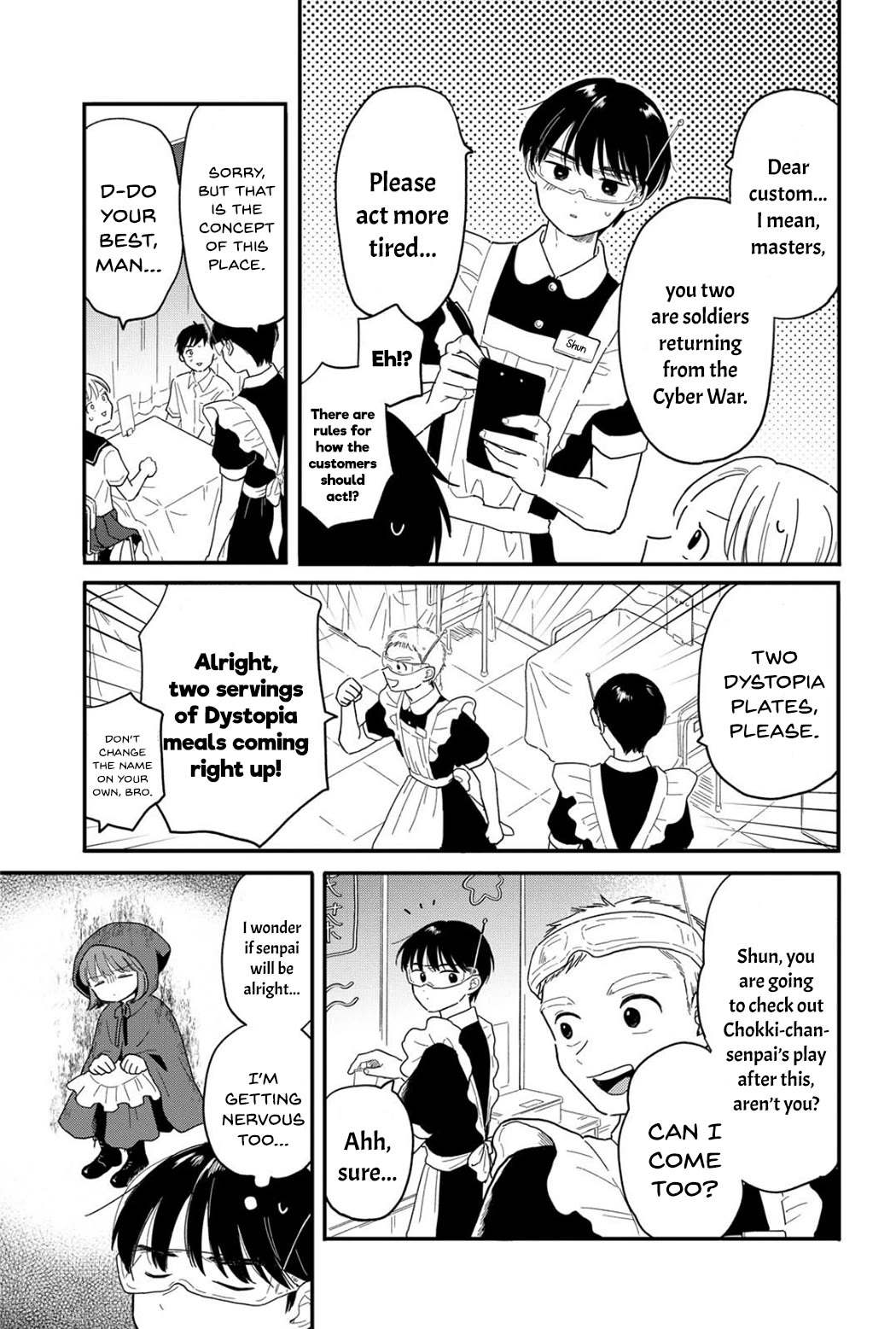 Journey Home After School Chapter 13 page 3 - Chapter 13: Let's Enjoy the Cultural Festival