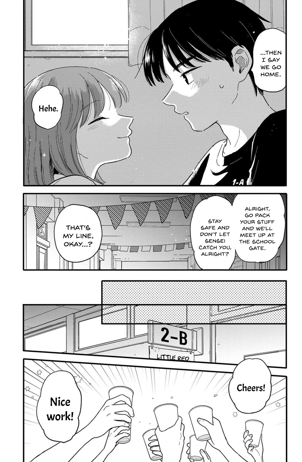 Journey Home After School Chapter 14 page 13 - Chapter 14: Let's Sneak Away from the After-Party