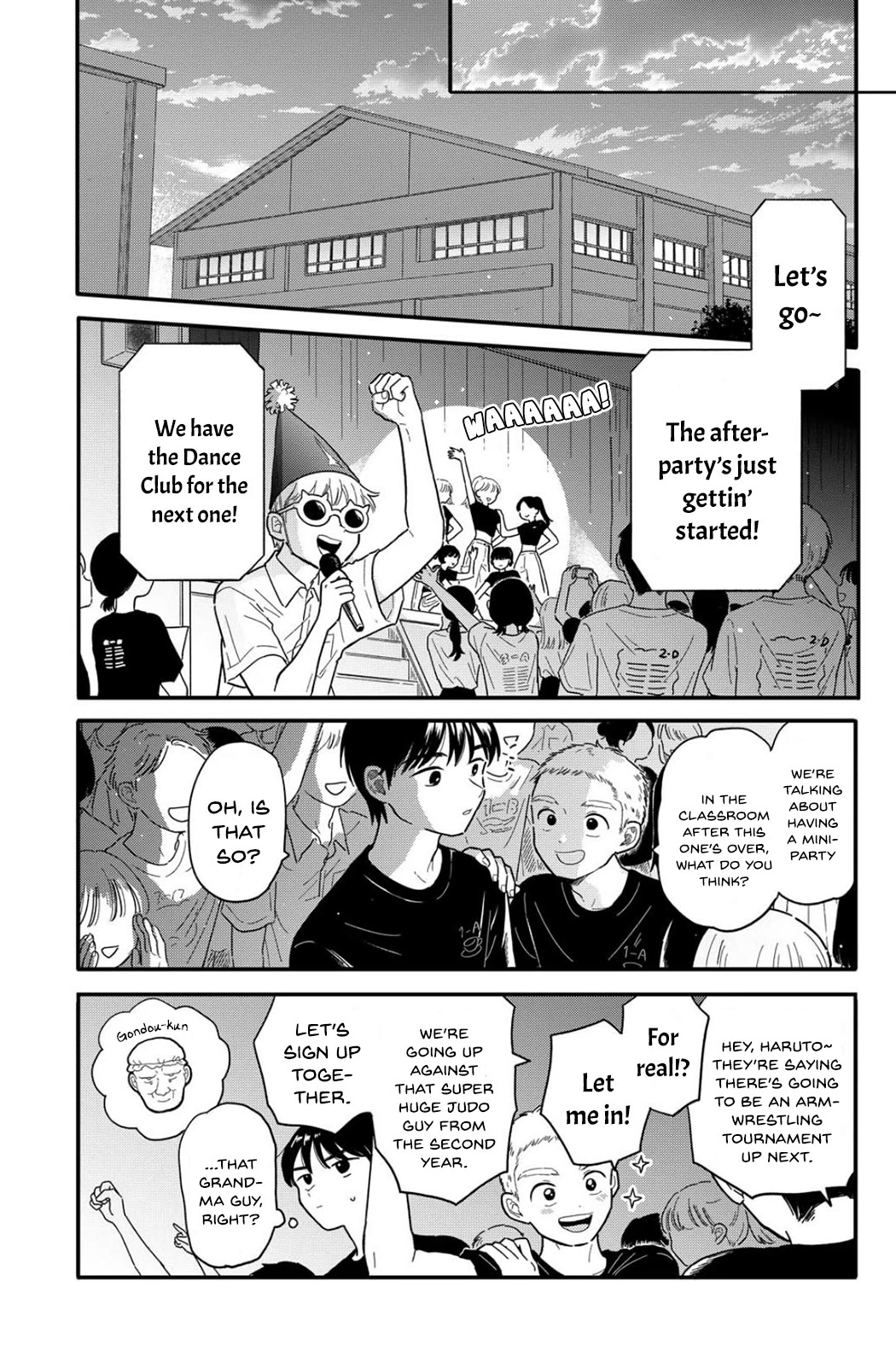 Journey Home After School Chapter 14 page 5 - Chapter 14: Let's Sneak Away from the After-Party