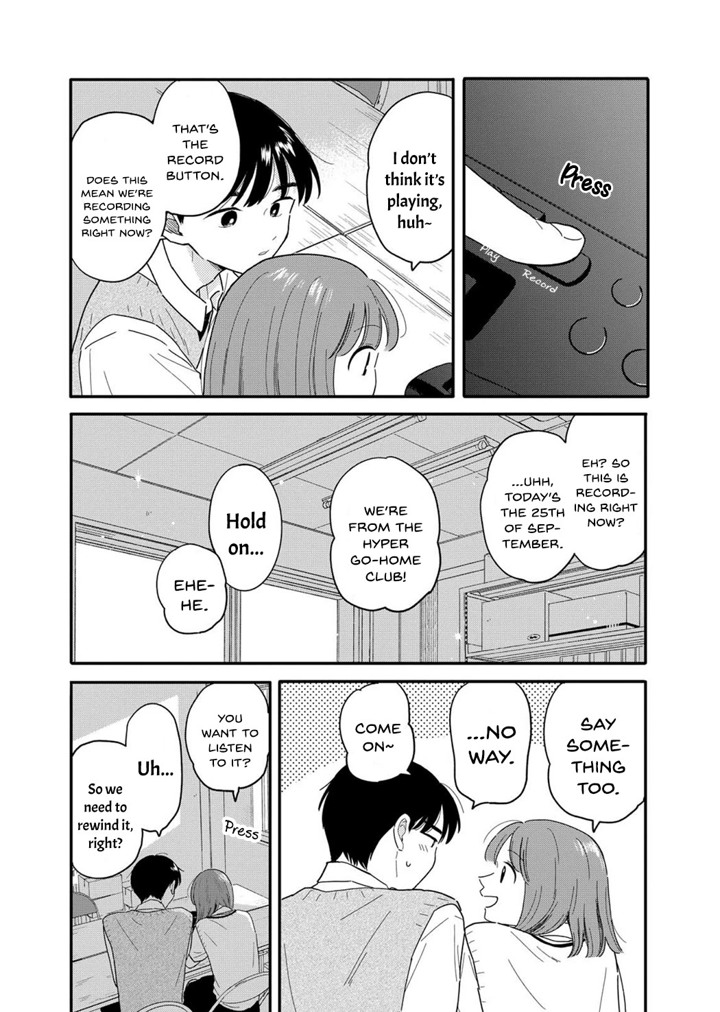Journey Home After School Chapter 15 page 13 - Chapter 15: Let's Listen to the Voices of the Past