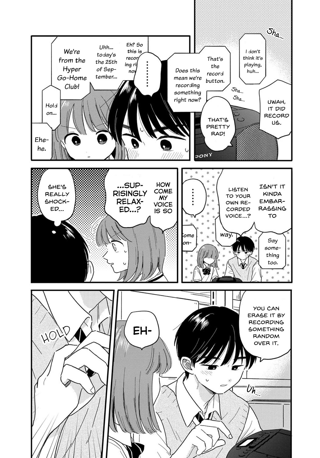 Journey Home After School Chapter 15 page 14 - Chapter 15: Let's Listen to the Voices of the Past