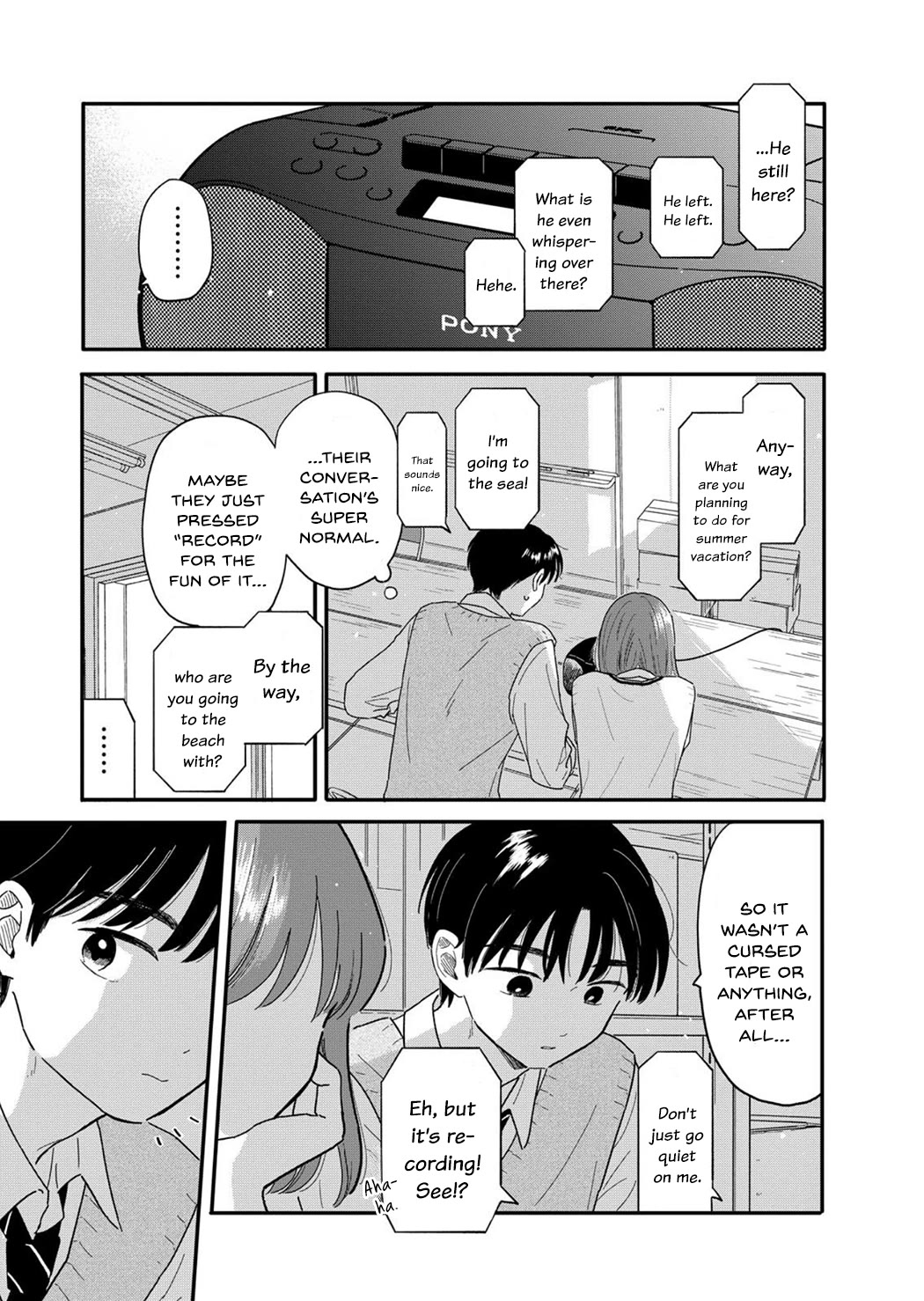 Journey Home After School Chapter 15 page 9 - Chapter 15: Let's Listen to the Voices of the Past