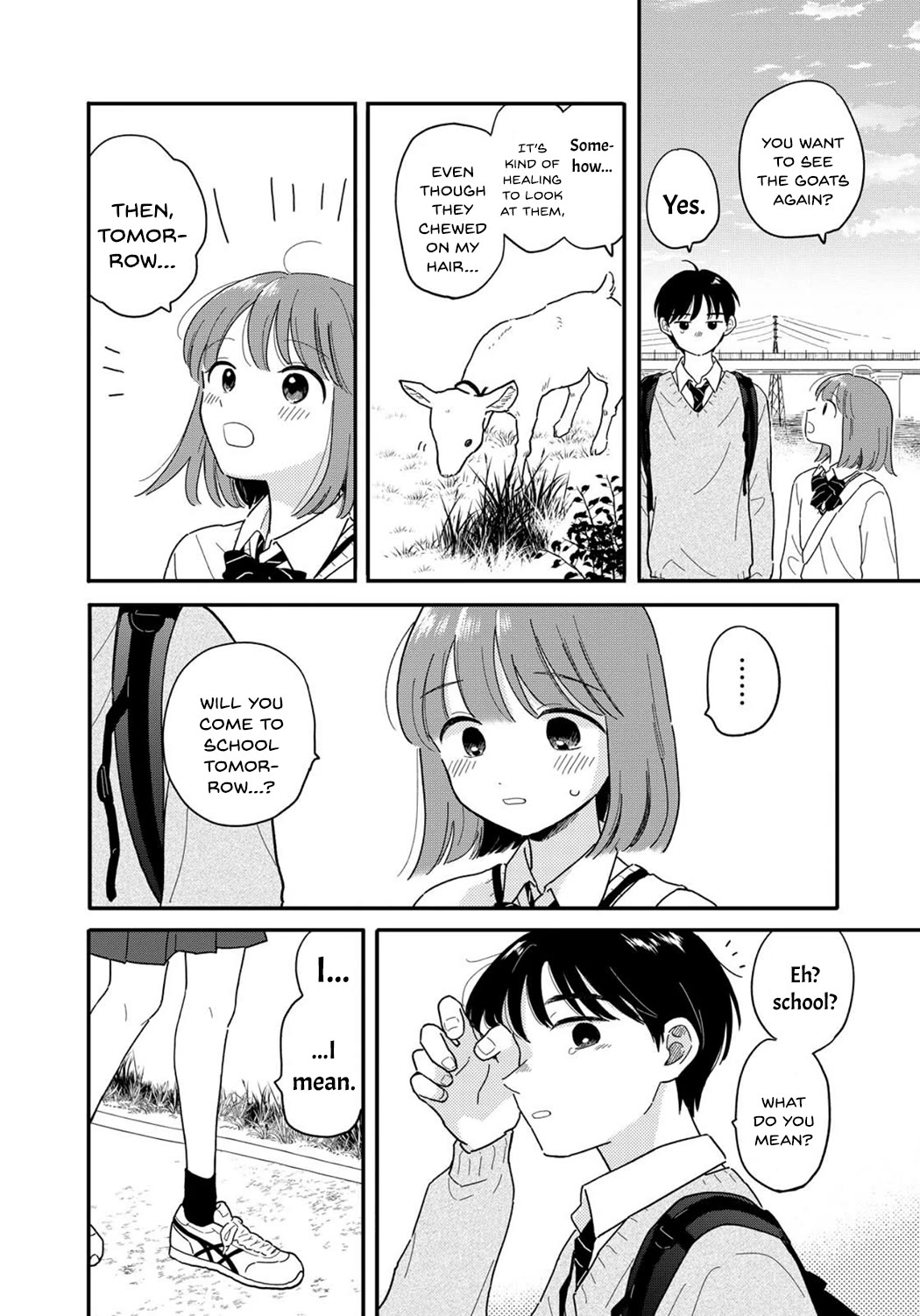 Journey Home After School Chapter 17 page 22 - Chapter 17: Let's Go See Some Goats