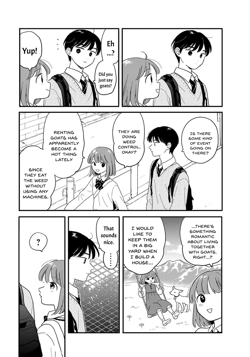 Journey Home After School Chapter 17 page 9 - Chapter 17: Let's Go See Some Goats