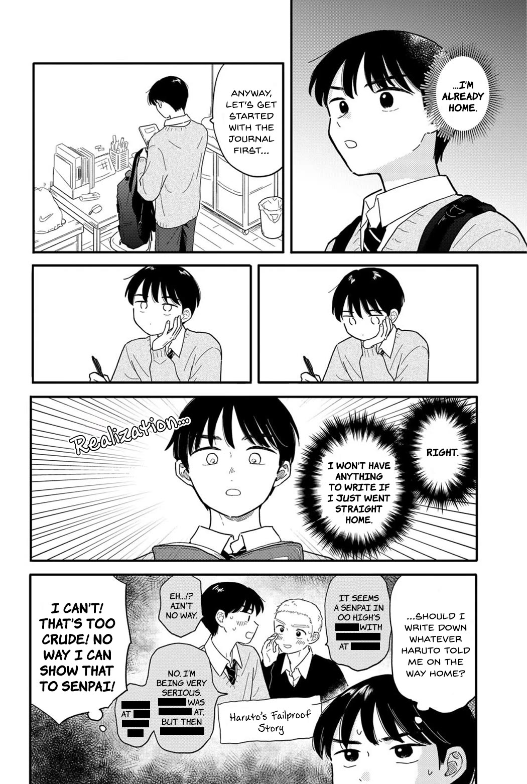 Journey Home After School Chapter 19 page 4 - Chapter 19: Going Home Alone