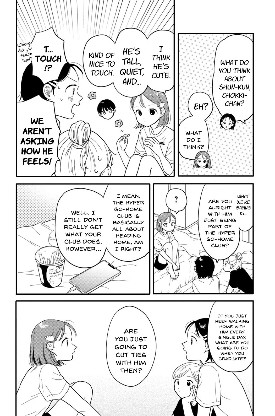 Journey Home After School Chapter 19 page 8 - Chapter 19: Going Home Alone