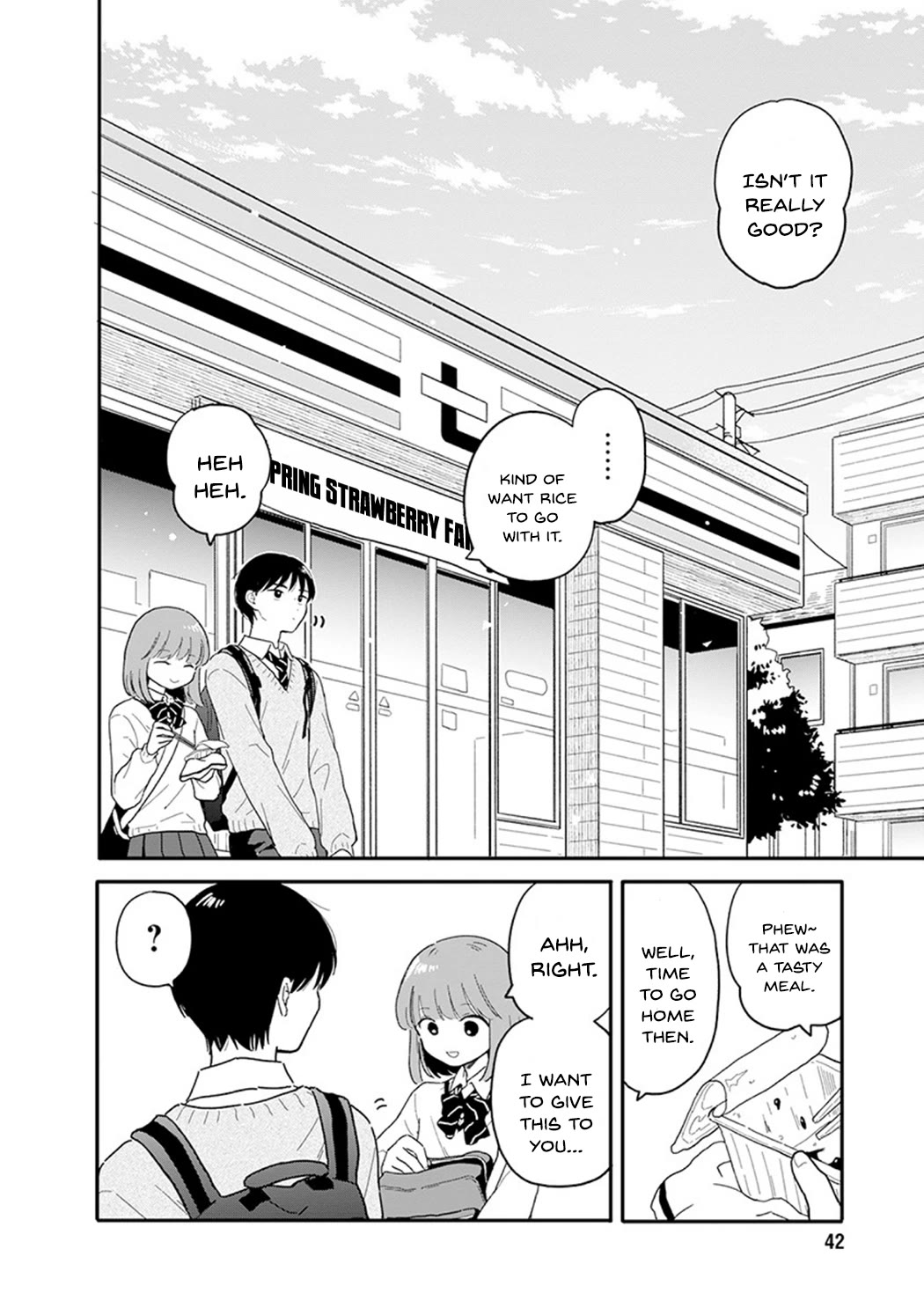Journey Home After School Chapter 2 page 14 - Chapter 2: Let's Go to the Convenience Store Together