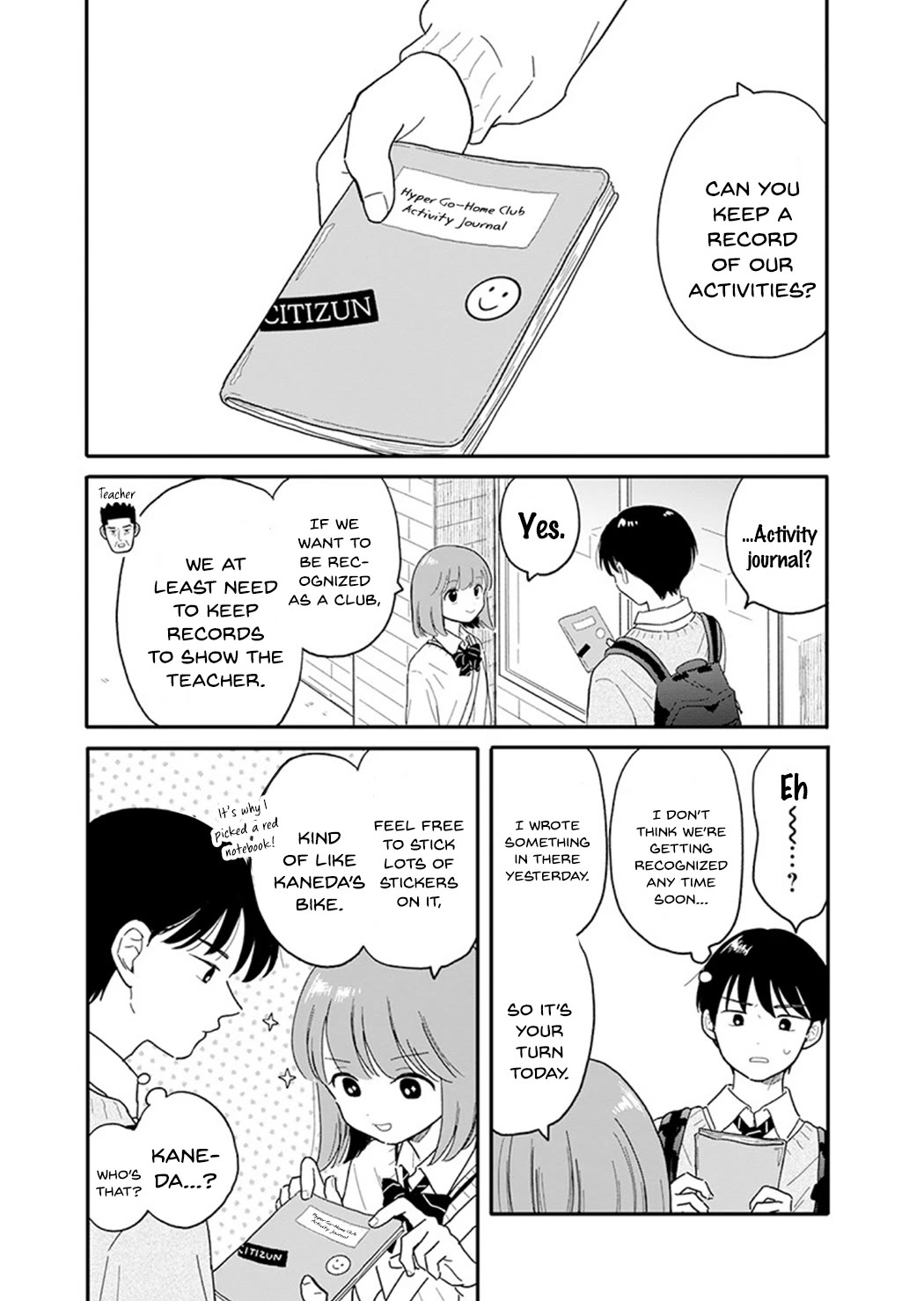 Journey Home After School Chapter 2 page 15 - Chapter 2: Let's Go to the Convenience Store Together