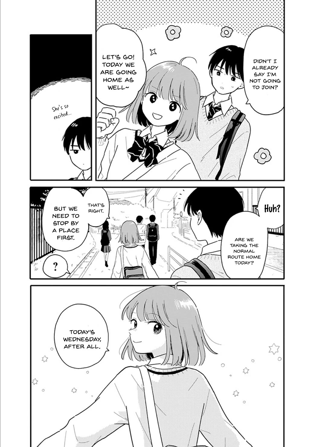 Journey Home After School Chapter 2 page 3 - Chapter 2: Let's Go to the Convenience Store Together