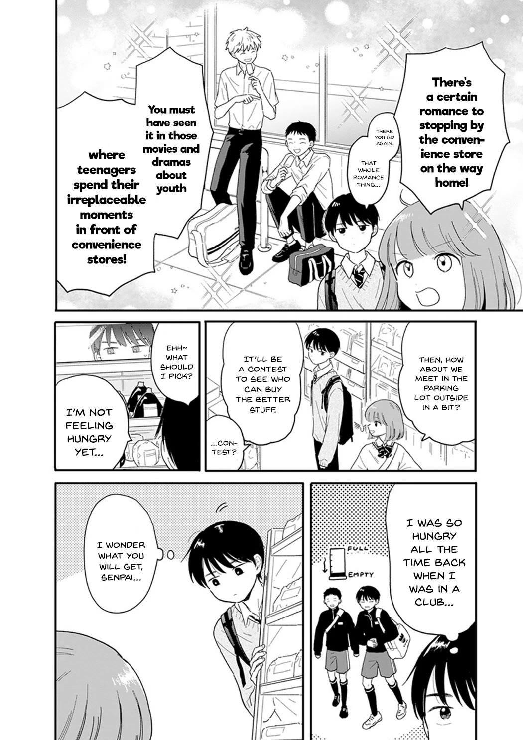 Journey Home After School Chapter 2 page 6 - Chapter 2: Let's Go to the Convenience Store Together