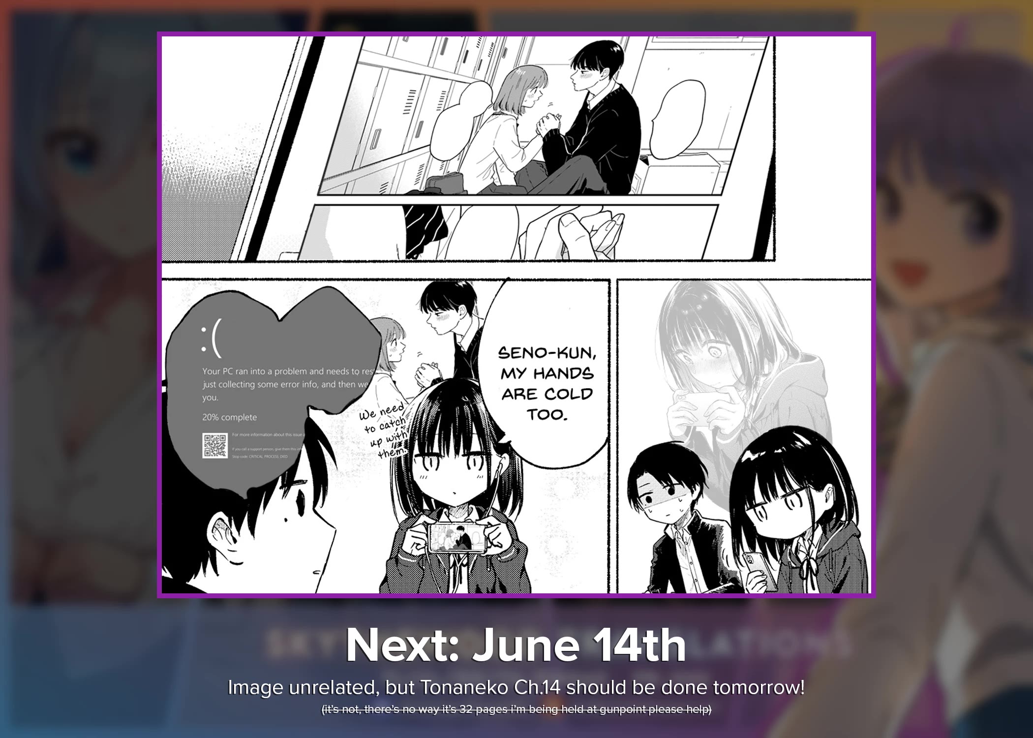 Journey Home After School Chapter 20 page 17 - Chapter 20: Let's Get Warm