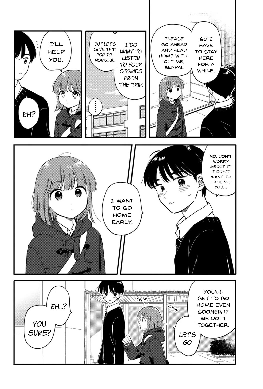 Journey Home After School Chapter 20 page 2 - Chapter 20: Let's Get Warm