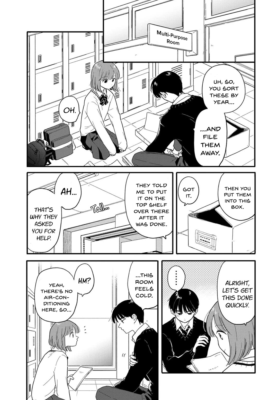 Journey Home After School Chapter 20 page 3 - Chapter 20: Let's Get Warm