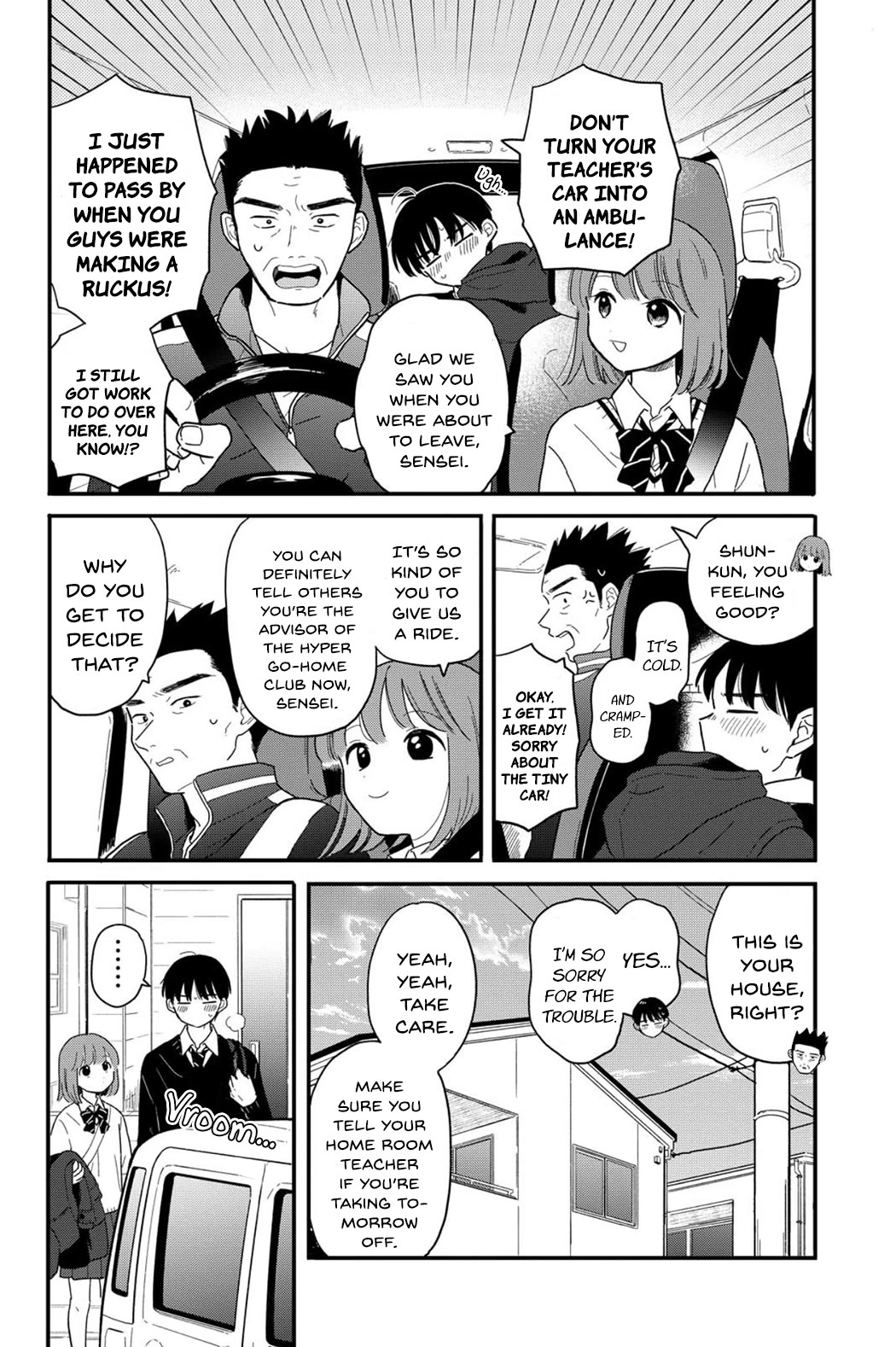 Journey Home After School Chapter 20 page 8 - Chapter 20: Let's Get Warm