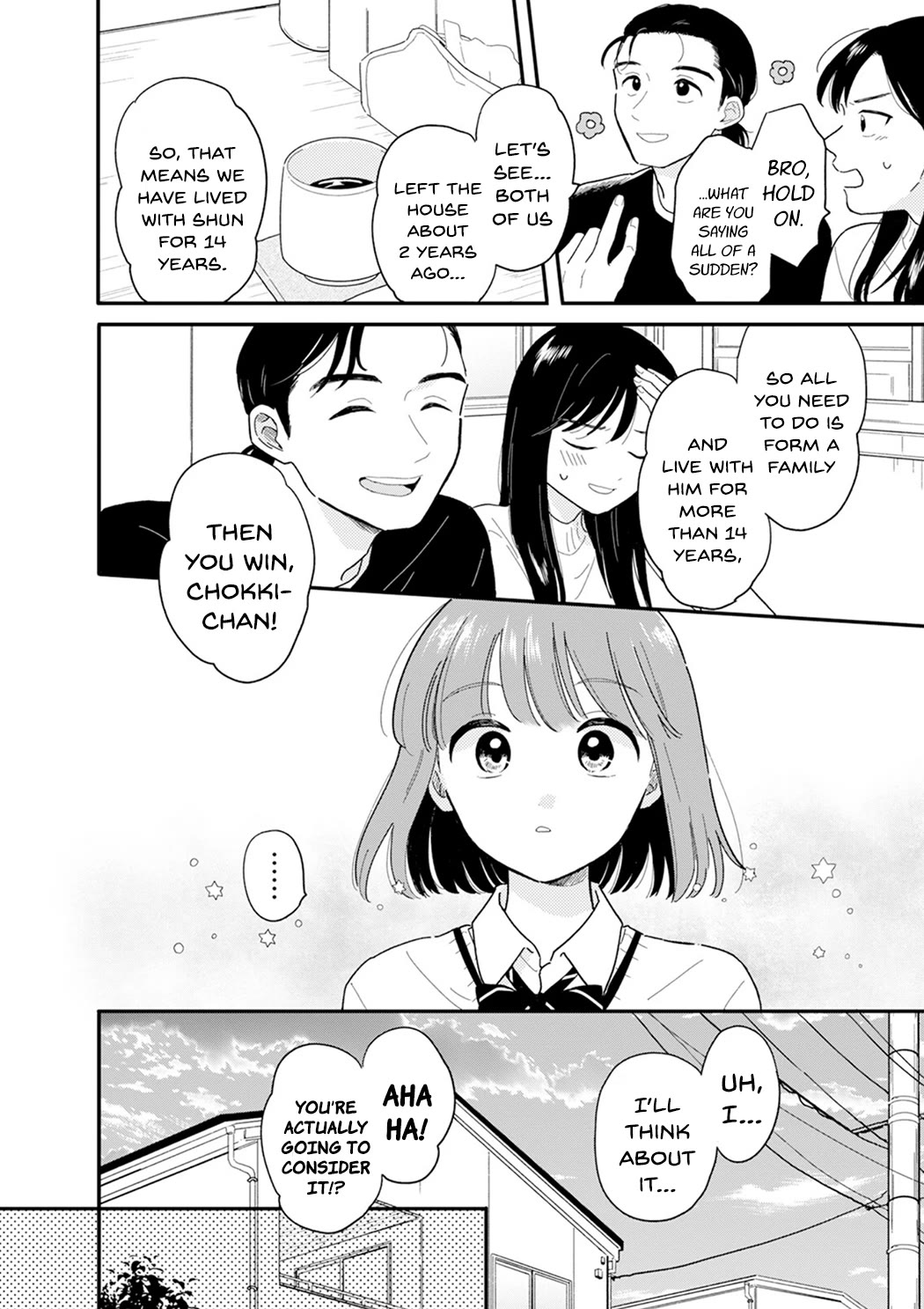 Journey Home After School Chapter 21 page 13 - Chapter 21: Let's Talk to the Family