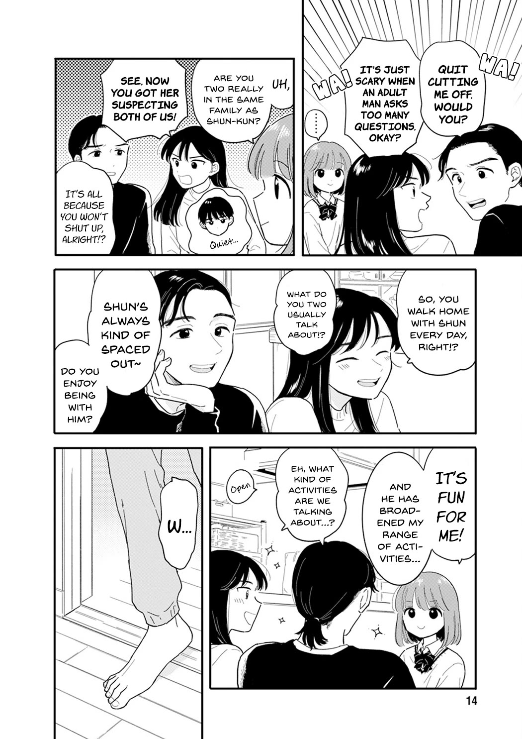 Journey Home After School Chapter 21 page 3 - Chapter 21: Let's Talk to the Family