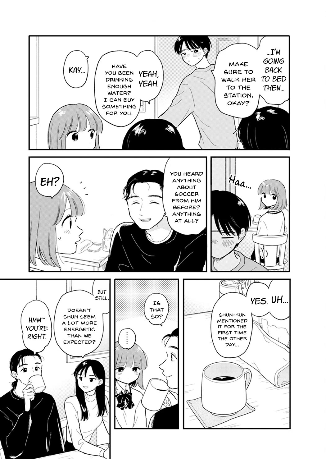 Journey Home After School Chapter 21 page 6 - Chapter 21: Let's Talk to the Family