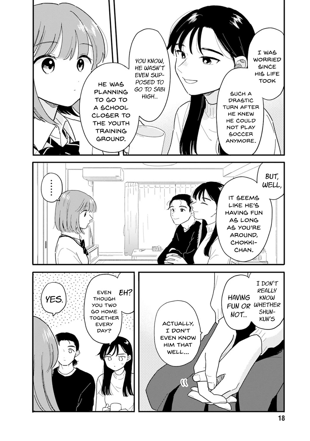 Journey Home After School Chapter 21 page 7 - Chapter 21: Let's Talk to the Family