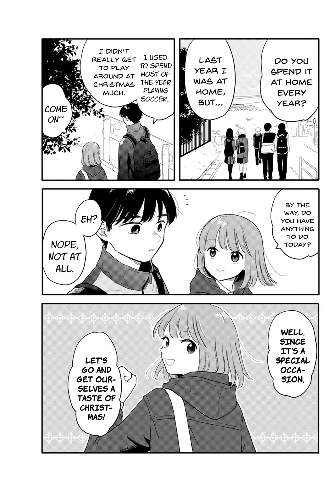 Journey Home After School Chapter 22 page 3 - Chapter 22: Let's Enjoy Christmas
