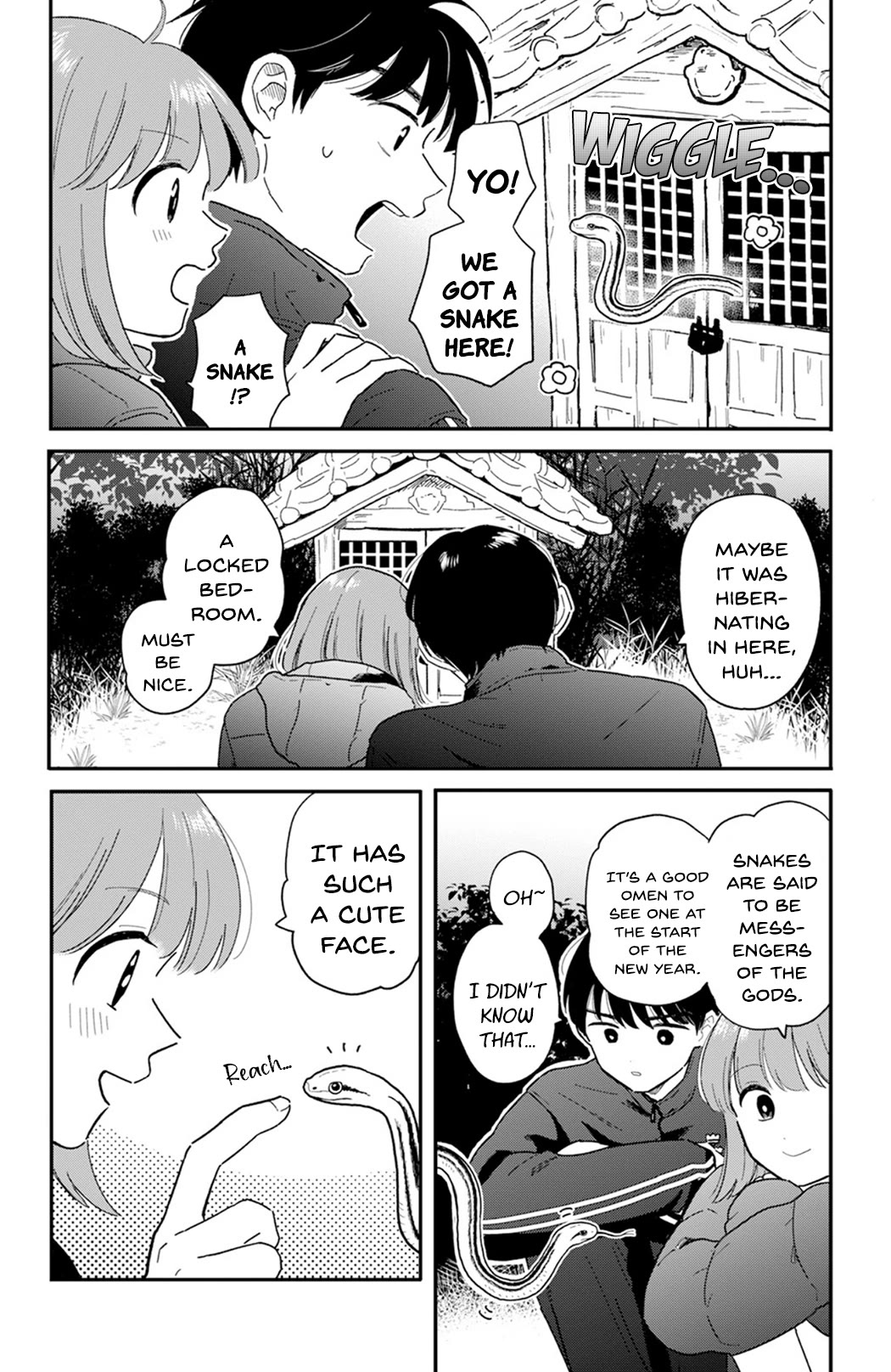 Journey Home After School Chapter 23 page 14 - Chapter 23: Let's Go to the First Shrine Visit of the Year
