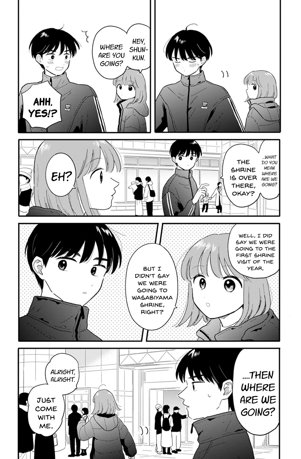 Journey Home After School Chapter 23 page 4 - Chapter 23: Let's Go to the First Shrine Visit of the Year