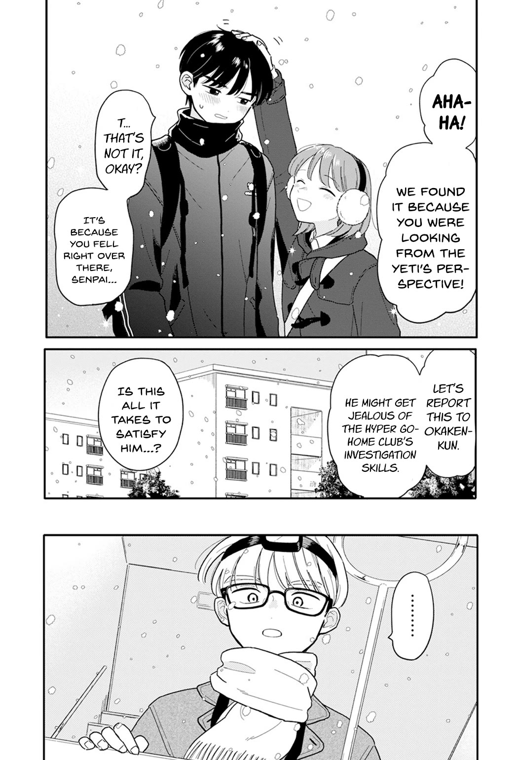 Journey Home After School Chapter 24 page 14 - Chapter 24: Let's Search for the Yeti