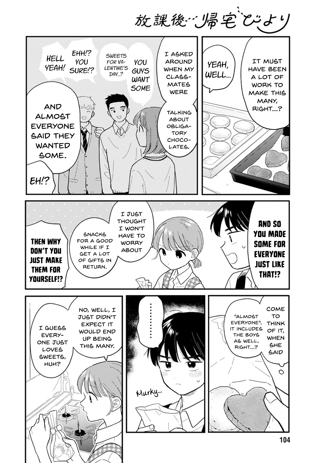Journey Home After School Chapter 25 page 6 - Chapter 25: Let's Make Sweets