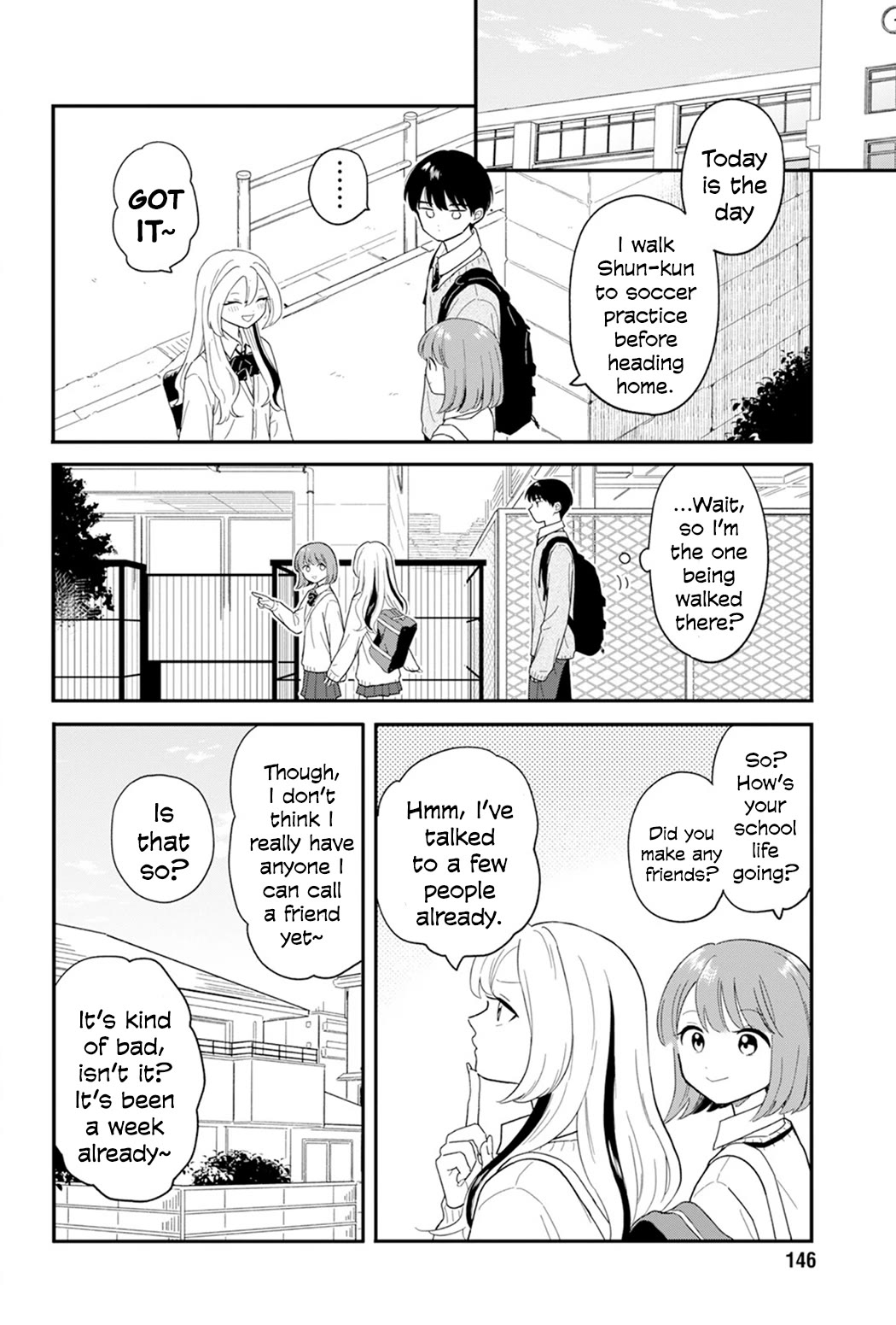 Journey Home After School Chapter 28 page 10 - Chapter 28: Let's Connect with the New Student