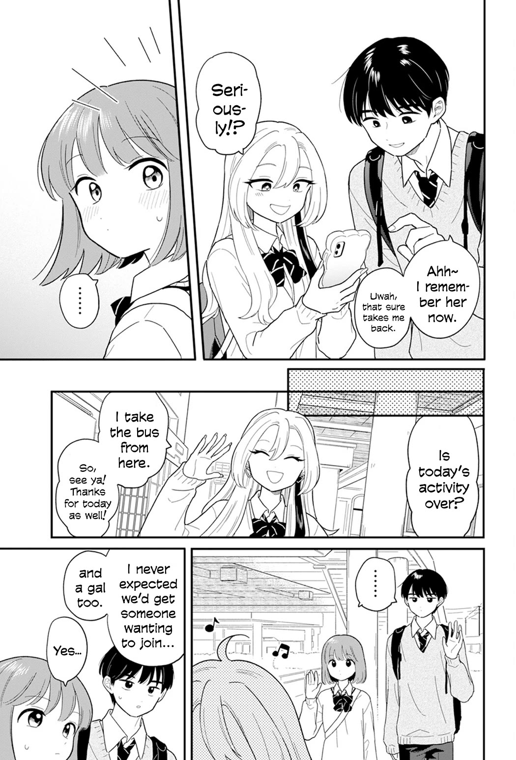 Journey Home After School Chapter 28 page 7 - Chapter 28: Let's Connect with the New Student