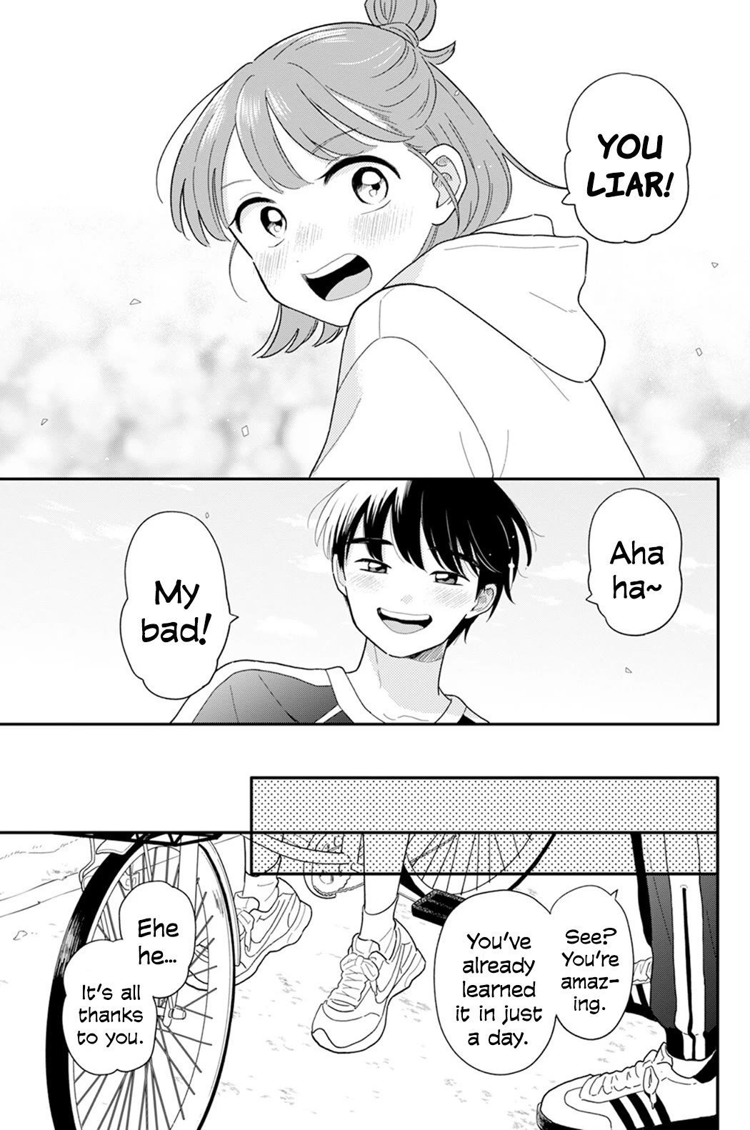 Journey Home After School Chapter 29 page 11 - Chapter 29: Let's Ride a Bike