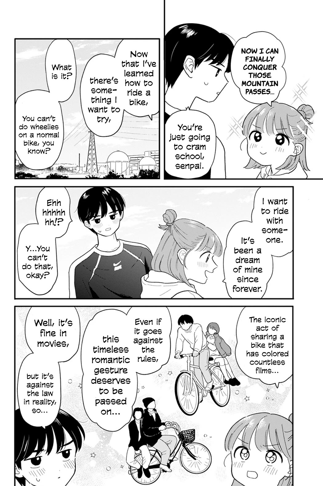 Journey Home After School Chapter 29 page 12 - Chapter 29: Let's Ride a Bike