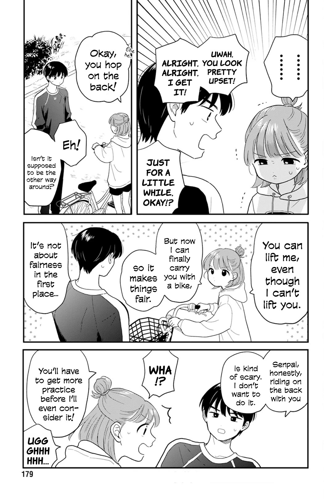 Journey Home After School Chapter 29 page 13 - Chapter 29: Let's Ride a Bike
