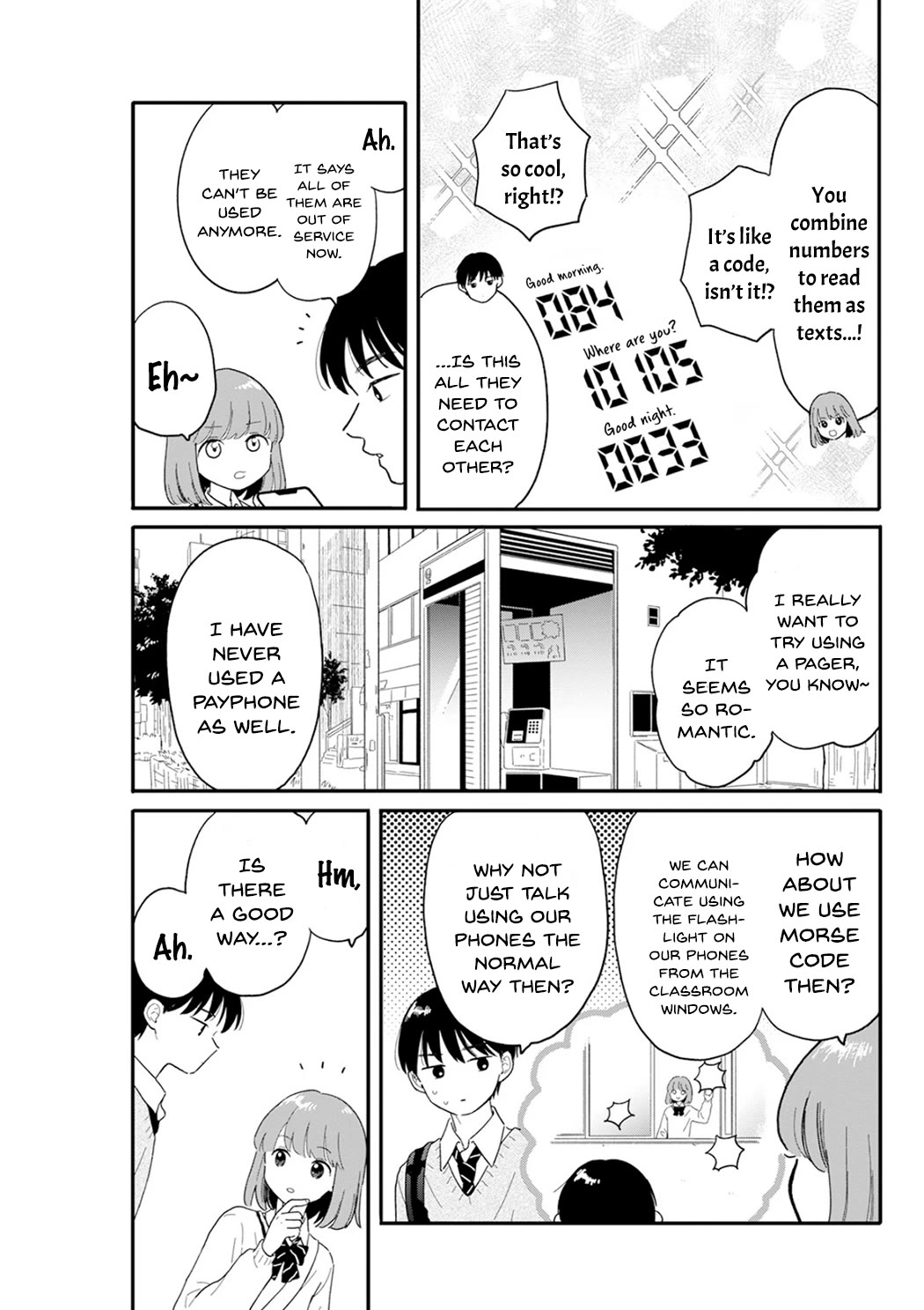 Journey Home After School Chapter 3 page 9 - Chapter 3: Let's Think of a Way to Contact Each Other