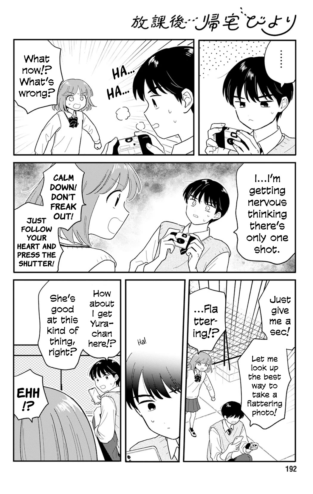 Journey Home After School Chapter 31 page 10 - Chapter 31: Let's Capture It in a Photograph