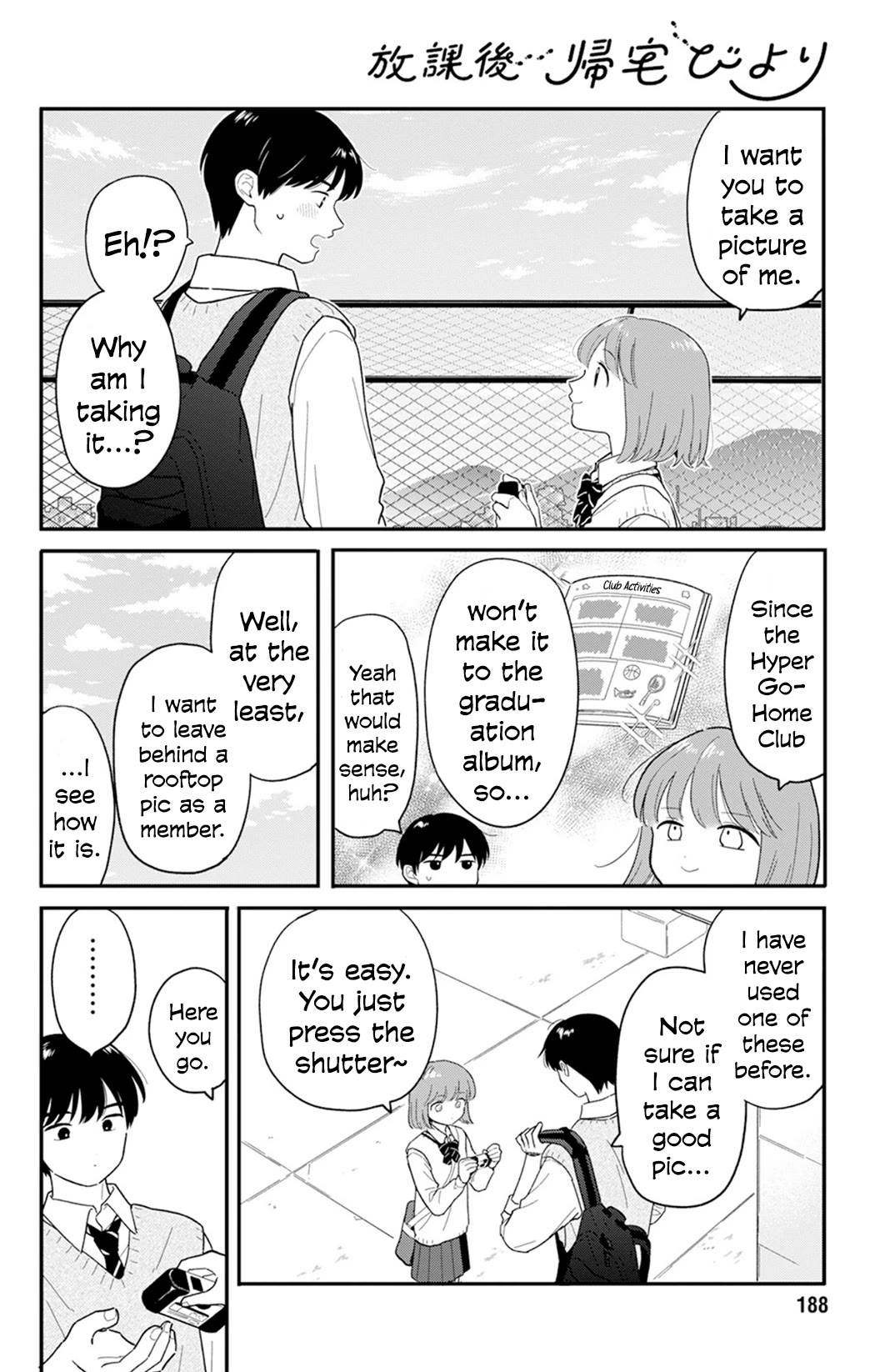 Journey Home After School Chapter 31 page 6 - Chapter 31: Let's Capture It in a Photograph