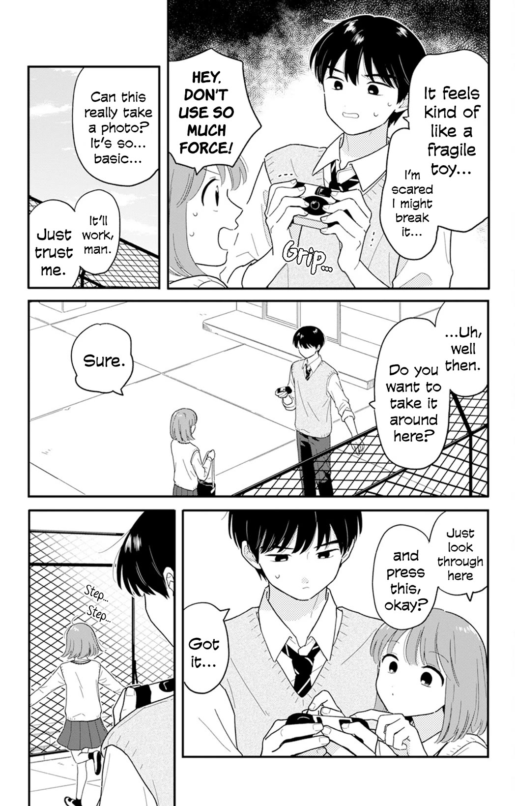 Journey Home After School Chapter 31 page 7 - Chapter 31: Let's Capture It in a Photograph